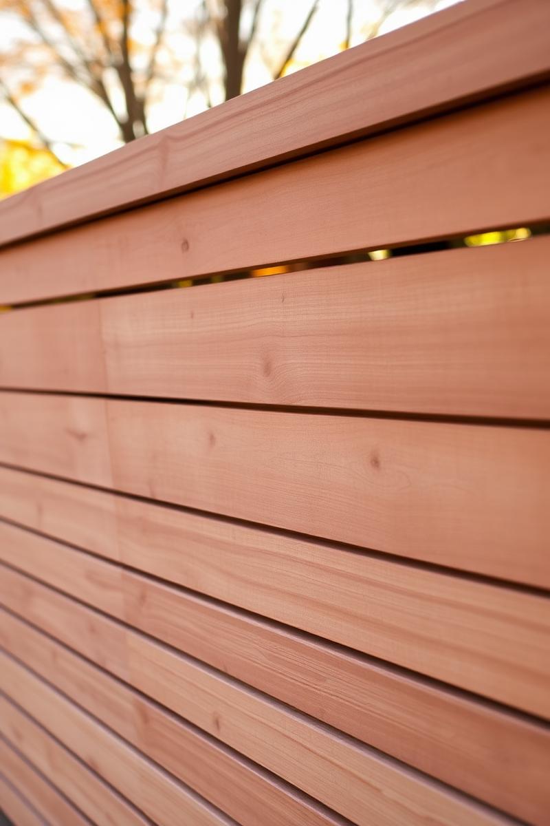 Cedar privacy fence with capped posts installed in an Ottawa backyard by Fence Masters